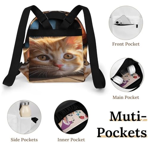 Mochila cómoda de mujer con base sólida para evitar caídas y proteger la laptop 4
