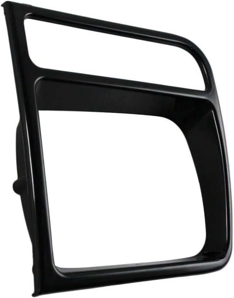 Left Right Side Headlamp Headlight Door Bezel for Jeep for Cherokee 1998-2001 (Black)