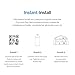 Linksys Velop Micro 7 Mesh-System | Dual-Band mit BE5000 WLAN-Geschwindigkeit | Mesh-Abdeckung bis zu 200 m2 pro Node | 2,5 Gbit/s Ethernet | 1,8X schnelleres WLAN als WiFi 6 | 1er-Pack