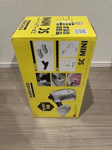 ケルヒャー(Karcher) スチームクリーナー SC MINI 毎日のちょっと使いに最適なコンパクトモデル ハンディ 軽量 高温で安定した蒸気のボイラー式加熱 しつこい汚れを浮かす 水だけ除菌消臭 油汚れ カーペット さらさらフローリング 水垢 キッチン 風呂場 玄関 トイレ 車 衣服 付属品充実 オプションアクセサリーも充実 1.516-339.0 4枚目