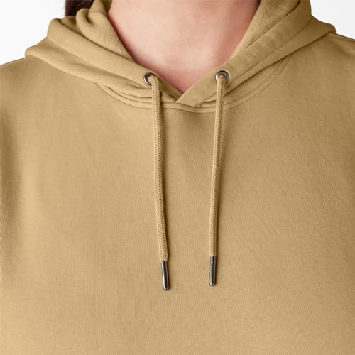 Image of Dickies womens Women's Plus Heavyweight Logo Sleeve Pullover