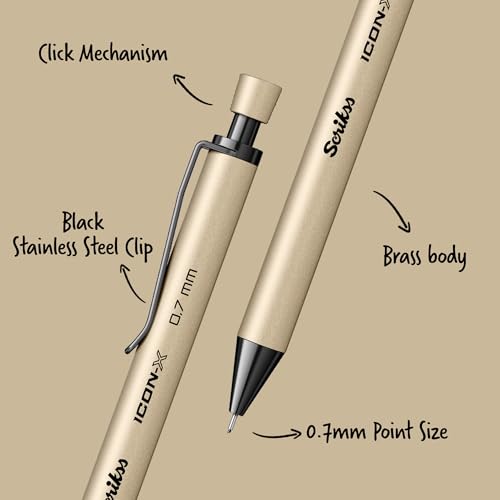 Image of Scrikss 0.7mm Mechanical Pencil | Beige | Icon-x