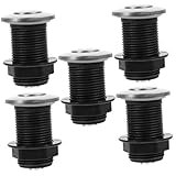 HOMSFOU 5St Luftknopf slico ersatzteile fussbadewanne spülmashine desmet Spülmaschine Sensor Abfluss Luftkolben Toilettenentsperrer sinkt waschbecken Luftmüllentsorgung Hausmüll Abs Silver