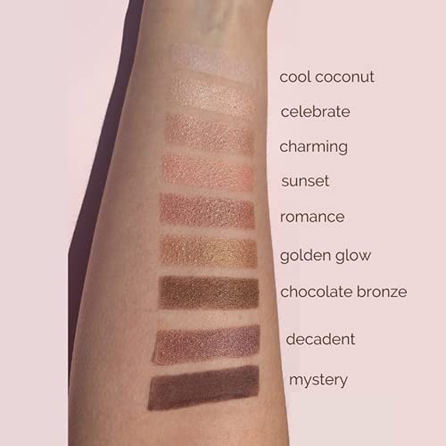 Han Skincare Cosmetics Vegan, Cruelty-Free, Clean Eyeshadow, Chocolate Bronze #TOP2