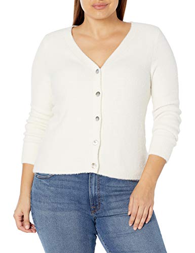 The Drop Women's Francine V-Neck Button Front Cozy Cardigan4