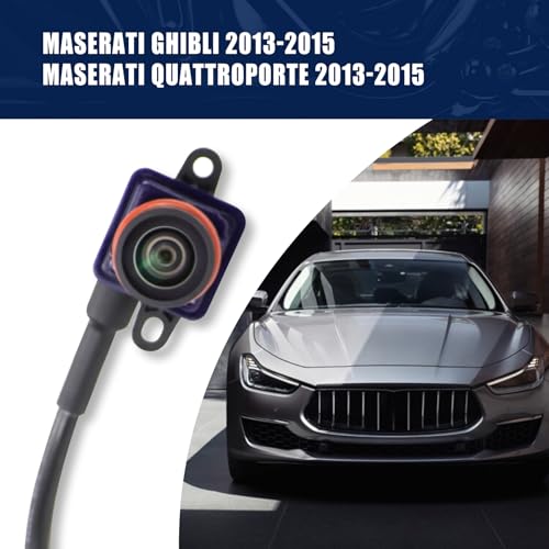 Image of FEXON Rear View Back Up Camera Compatible with Maserati Ghibli 2013-2015 Maserati quattroporte 2013-2015 Multiangle Views Replaces 178259