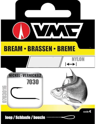 VMC Vorfach Haken Match schwarz Größe: 10 - Vorfach- Länge: 70cm