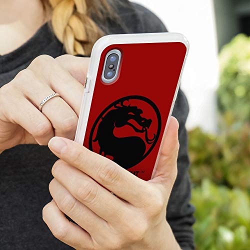 Mortal Kombat Symbol Protective Slim Fit Hybrid Rubber Bumper Case Fits Apple Iphone 8, 8 Plus, X, 11, 11 Pro,11 Pro Max #TOP2