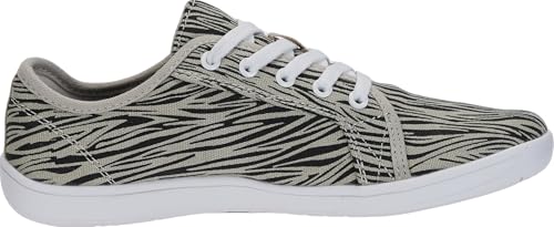 Image of WHITIN Women's Canvas Barefoot Shoes | Wide Sneakers | Classic Fit W81V2 | Machine Washable, Breathable Fashion Canvas, Flexible Support During Training, Simple Design, Natural Feel, Wide Fit Walking