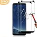 Produktbild 2 Stück Galaxy S8 Panzerglas Schutzfolie,Solocil 3D 9H Härtegrad HD Ultra Klar Anti-Kratzer Panzerglasfolie Displayschutzfolie Displayschutz für Samsung Galaxy S8