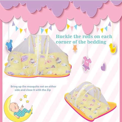 Image of Toddylon New Born Baby Essentials Kit Combo Set | 30 in 1 Combo Pack | New Born Set 0-6 Months | Hospital Bag Kit | Baby Clothes, Bedding & Accessories | Newborn Gift Set (Multicolor)