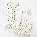 Produktbild Kllomm Frauen Baumwollshorts Pyjamas Sets Frauen Sommer Pyjamas Frauen Casual Pyjamas -L