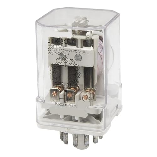 Relais électromagnétique JTX-3C 12VDC haute durabilité