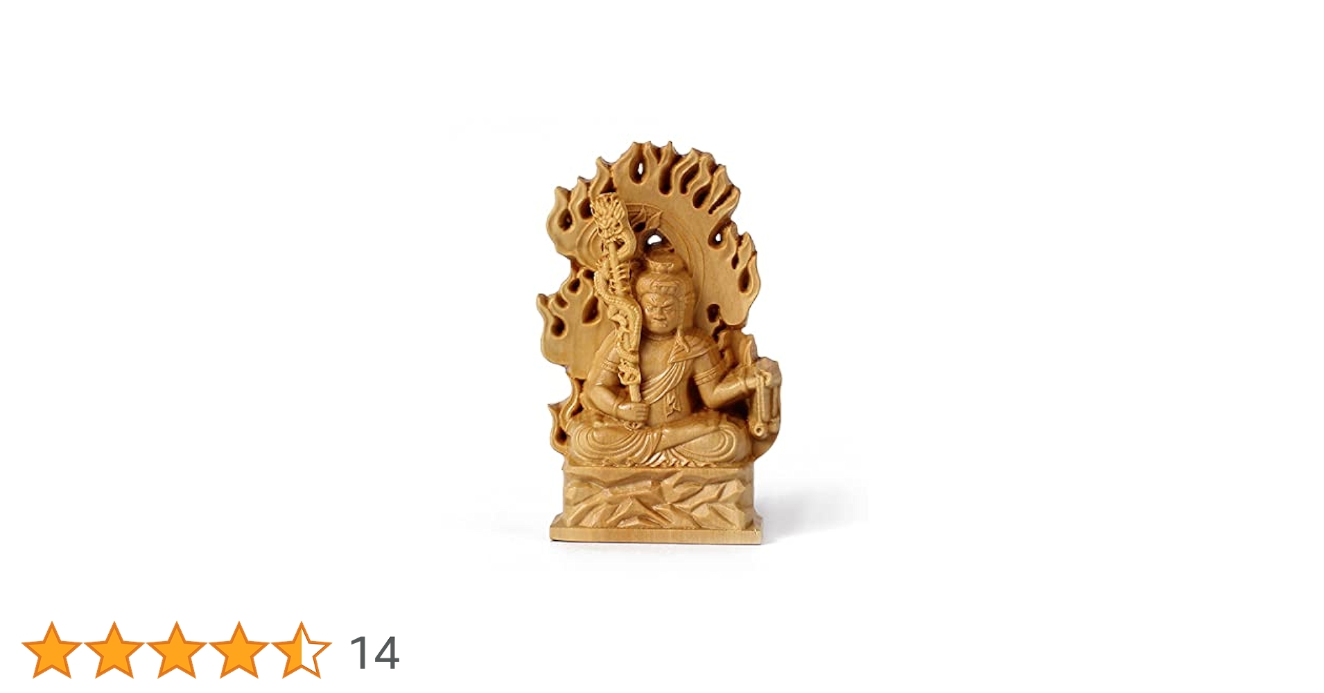 置物 開運 仏像 高級天然木彫り 不動明王 工芸品 極細工 美術品 風水 Amazon｜不動明王 仏像 木彫り 高級天然ツゲ木彫り 木製 仏像