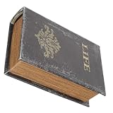 Boîtes à faux pour la décoration : faux pour la décoration sont parfaits pour une pièce robuste à , une étagère ou une décoration de table d'appoint, faux pour le rangement