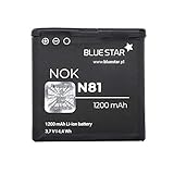 nokia e51 akkumulátor schneller Versand AKKU Nokia N81/N81 8GB/E51/N82 1200 m/Ah Li-Ion (BS) PREMIUM