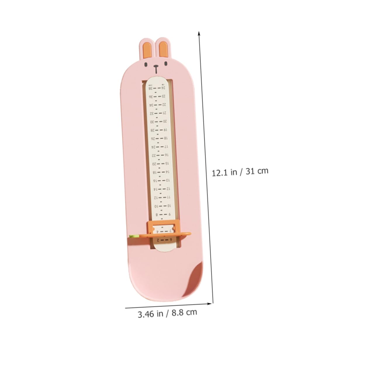 PACKOVE 3pièces Gabarit De Mesure Pour Garçon Fille Outil De Mesure De Chaussure Pour Garçon Fille Design Cartoon Règle Pour La