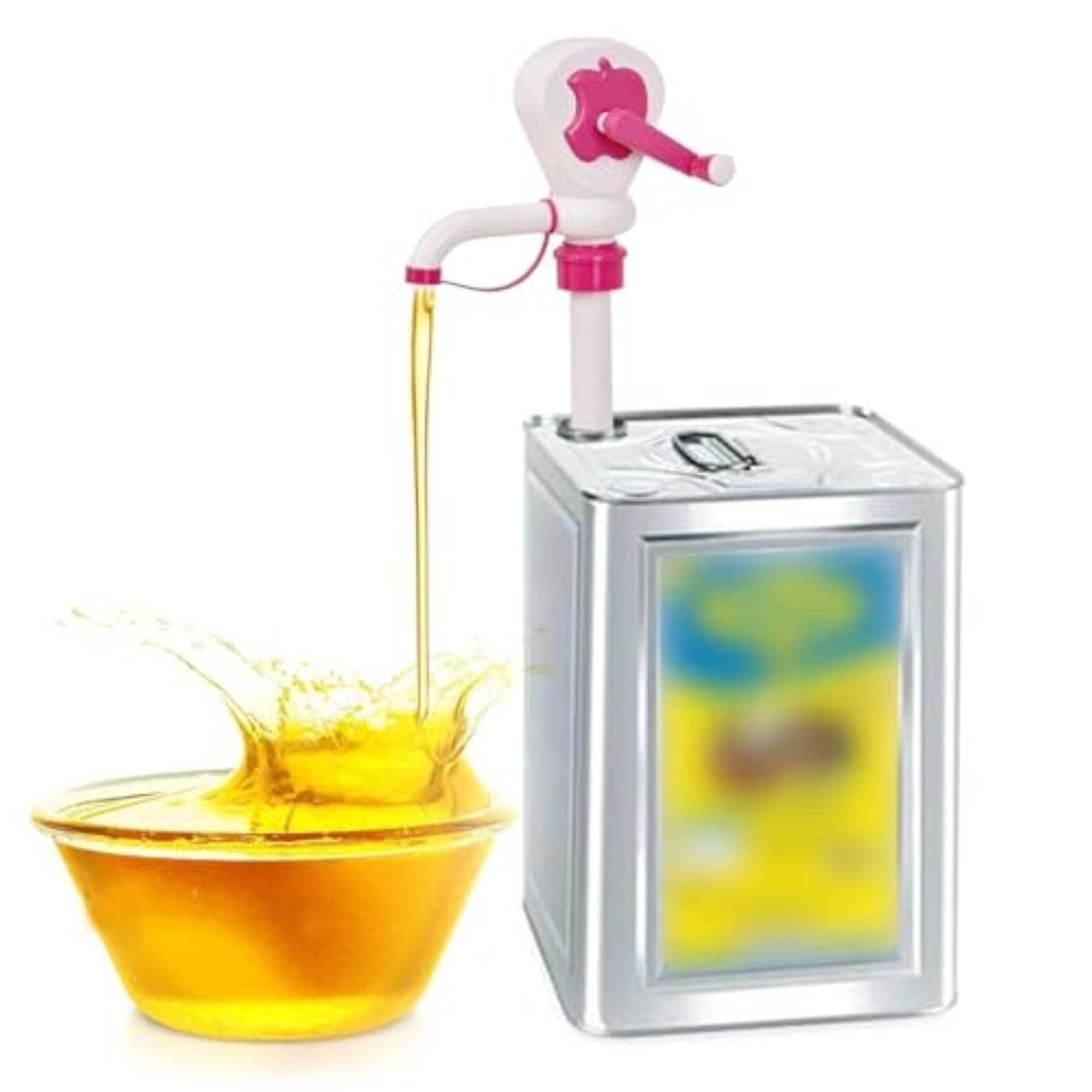 Oil Dispenser Pump for Mess-Free Pouring, Black