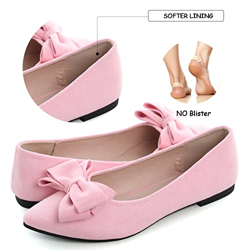 Image of Dear Time Women's Ballet Flats Dress Ballet Shoes Slip on for Office Work Comfortable Shoes