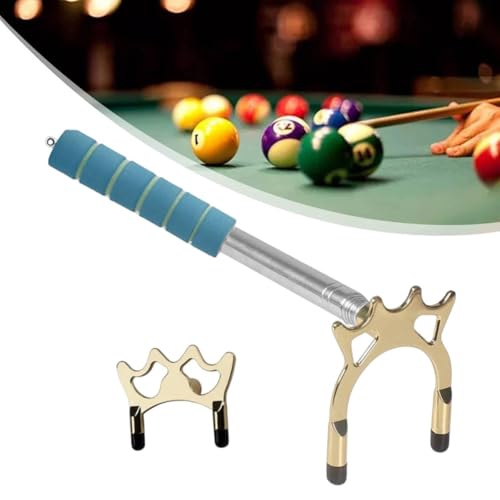 Porte-queues billard télescopique ajustable avec support de sol stable - 7