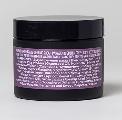 Ora's Amazing Herbal Ultra Healing Body Butter, Intensive Moisturizer For Dry Skin, Marjoram & Bergamot Essential Oil, 8 oz, Citrus Grove Scent - Image 3