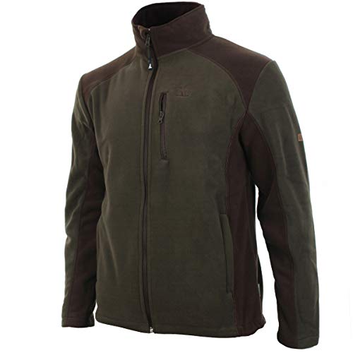 Percussion Core Fleece Jagdjacke – Khaki – M, L, XL (Medium)