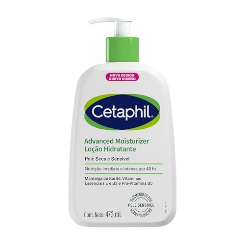 Loção Advanced Hidratante Corporal para Pele Seca e Sensível Cetaphil 473ml - Hidratação 4... Loção Advanced Hidratante Corporal para Pele Seca e Sensível Cetaphil 473ml - Hidratação 4...