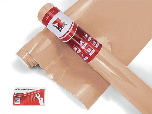 ORACAL 951 Champagne 924 Premium Cast Film 2ft x 10yd Vinyl Film Sheet Roll - for Cricut, Silhouette Cameo, Craft and Sign Cutters