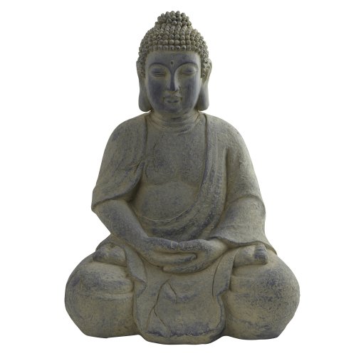Estatua de Buda Nearly Natural para interior y exterior