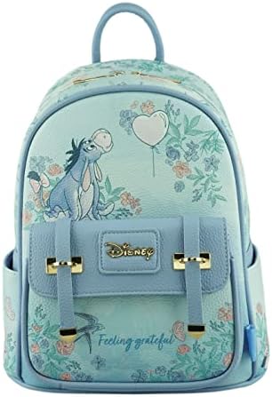 Wondapop Disney Winnie the Pooh Eeyore 11" Vegan Leather Fashion Mini Backpack