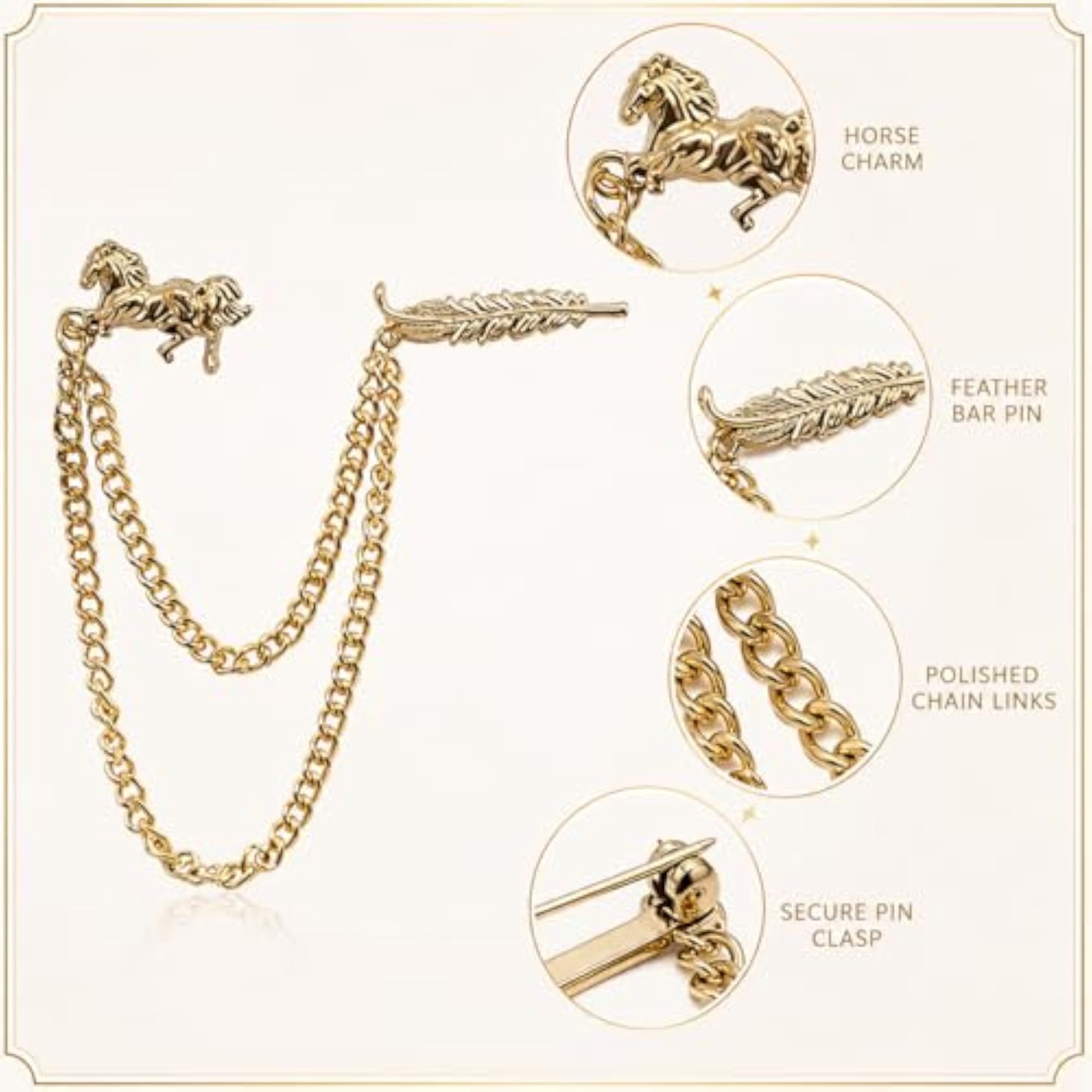 Wedding Label Pin Brooch, Multicolor Metal Brooch for Men