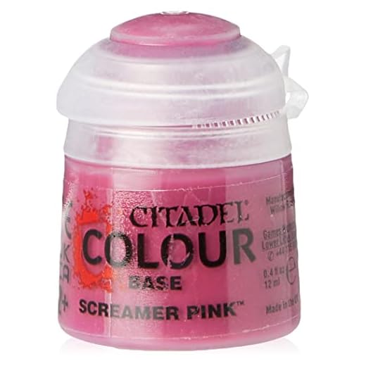Games Workshop Citadel Pot de Peinture - Base Screamer Pink