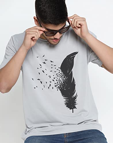 Image of INKKR Men Half Sleeve Printed Roundneck T-Shirt Combo
