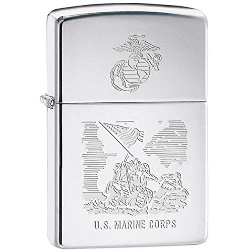 US Marine Military WWII Series Zippo Lighter Semper Fi