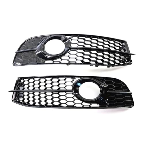 Grille de phare antibrouillard au fini glossy pour pare-chocs SLine A6 C6