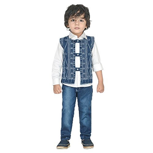Dotson Party Wear Boys Suit Full Sleeve 