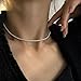 Boho Hochzeit Weißer Kleine Perlen Halskette Dünne Zierliche Perle Halsband Anhänger Mini Perlen Kette Braut Minimalistische Perlenbesetzt Choker Zarter Halsreif Niedlicher Vintage Einfache Frauen