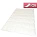 Produktbild Luxusfeder Daunendecke Sommer 200x200 cm 630g 100% weiße sächsische Neue Gänsedaunen Daunenbettdecke Kassettenbett Bettdecke sehr leicht, deutsches Qualitätsprodukt