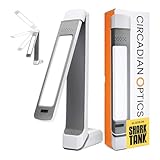 Circadian Optics Lumos 2.0 Light Therapy Desk Lamp | As Seen On Shark Tank | 10,000 LUX UV-Free Full-Spectrum LEDs | Adjustable Portable Folding Sunlight Lamp for Seasonal Blues, Focus, Energy & Sleep