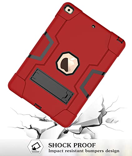 Coque iPad 12.9 antichoc triple couche avec support de visionnage - 5