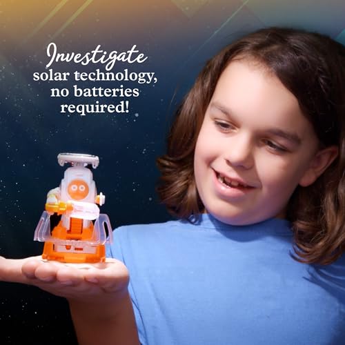 Image of Thames & Kosmos SolarBots: Cosmic Explorers STEM Experiment Kit | Build 5 Solar-Powered Robots that Walk, Crawl, Spin & Roll, No Batteries Required, Solar Panel Included, Explore Solar Technology
