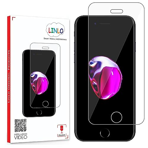 Image of Tempered Glass Screen Protector Compatible for Apple iPhone SE 3 2022 / SE 2 2020 / Apple iPhone 7 /8 with Full Screen Coverage; Except Edges and Easy Installation Kit(Transparent), Pack of 1