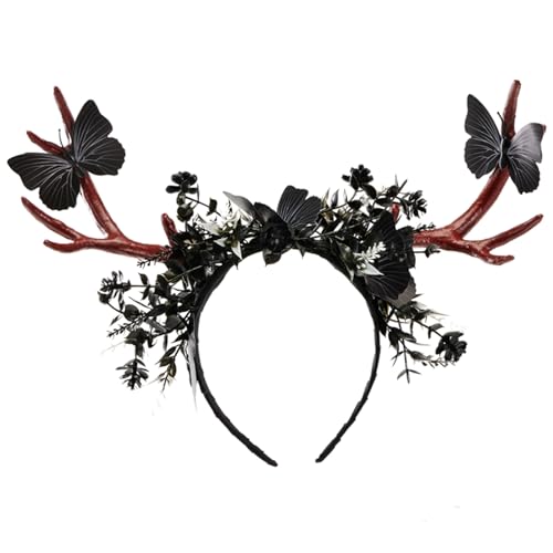 Serre-tête corne de cerf pour cosplay et déguisement de fête halloween