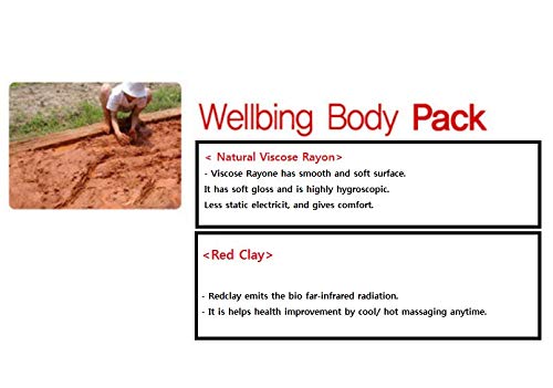 Korea Hanil Reusable Redclay Hot Cool Cold Pack Soothing Warmer Heater Heating Pad