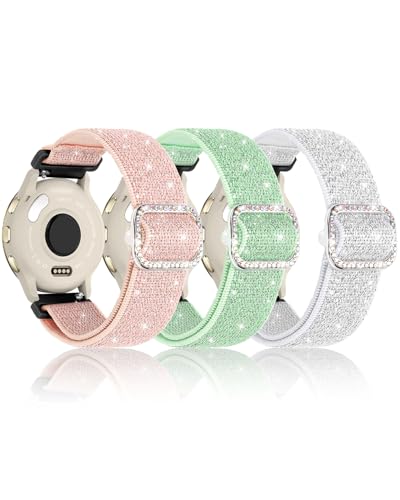 LLLk̂iCoh Garmin Venu 3S/Venu 2S/Vivoactive 4S/Vivomove 3S/Forerunner 255S/ Forerunner 265SohɑΉ 18mm LLSOb^[X