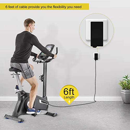 Omilik 9V AC Adapter Fits for Nautilus Elliptical R514 R514c R616 R614 R618 U514 U614 U618 E514 E514c Exercise Bike CY48-0901500 Nautilus 2000 NR2000 NB2000 Recumbent Trainer Exercise Upright Bike