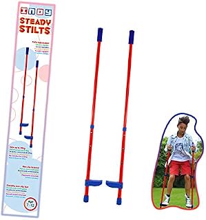 Indy steady steel adjustable hand held walking junior stilts