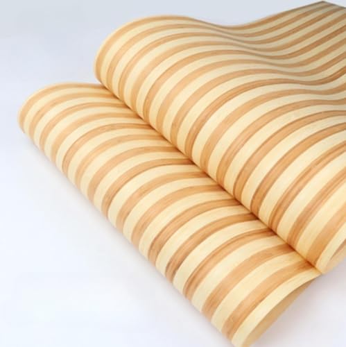 Realizzato in pelle di bambù naturale zebrata