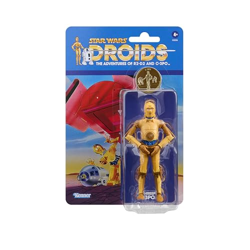 Star Wars The Black Series C-Dreipo (C-3PO), Droids Premium Action-Figur zum Sammeln (15 cm)