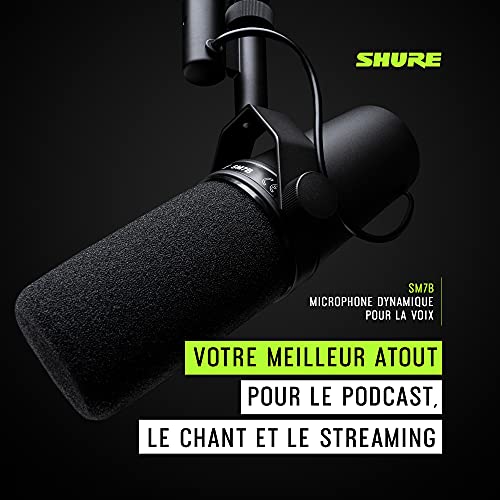Shure SM7B Microphone Dynamique Shure SM7B Microphone Dynamique